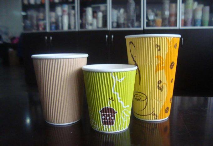 Automatic Middle Speed Double Wall Paper Cup Machine For Starbuck or Costa Cup 100 cups per minute