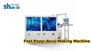 Servo Paper Bowl Machine Fast Production 110 pcs/min