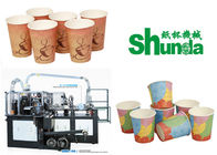 PLC Control High Speed Paper Cup Machine With Automatic Counting System