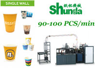PLC Controled Hot Air System High Speed Paper Cup Machine With 90-100 PCS/MIN