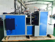 Automatic Disposable Paper Cup Making Machine , Ultrasonic Single And Double Pe Paper Cup Machine 4KW