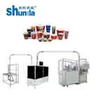 Single  Double PE Coated Automatic Paper Cup Machinery For Hot / Cold Drink