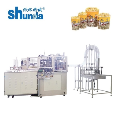 Custom Disposable Paper Cup Production Machine , 5oz / 7oz / 10oz Paper Cup Making Plant