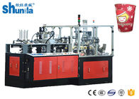 Fully Automatic High Speed Double Wall Coffee / Tea Paper Cup Machine 100 Cups Per Minute