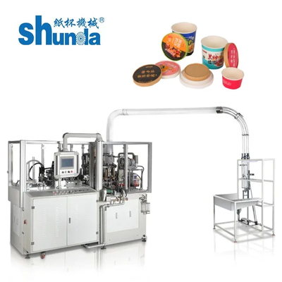 High Speed Paper Tube Forming Machine , Max Cup Diameter 220mm