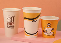PE Coated Eco Disposable Paper Cup for Takeaway Coffee Double Wall 20oz