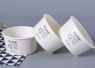 Food Grade Disposable Paper Products For Take Away Salad PLA Coated Eco Friendly