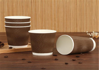 Fully Automatic Double Walled Paper Coffee Cups With Logo Making Machine size range 6-22oz