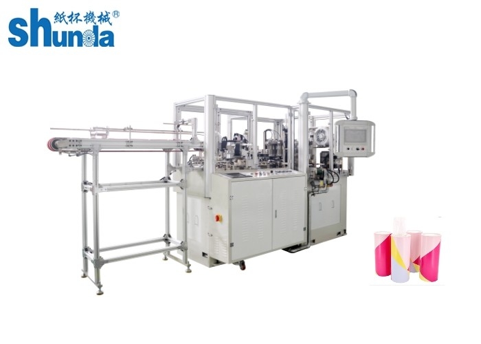Automatic Paper Tube Machine Chip Container Machine In Max Speed 80 Pcs/Min