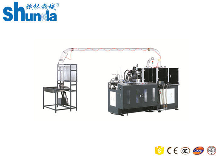 Ultrasonic Automatic Paper Cup Machine 220v / 380v With Hot Air System