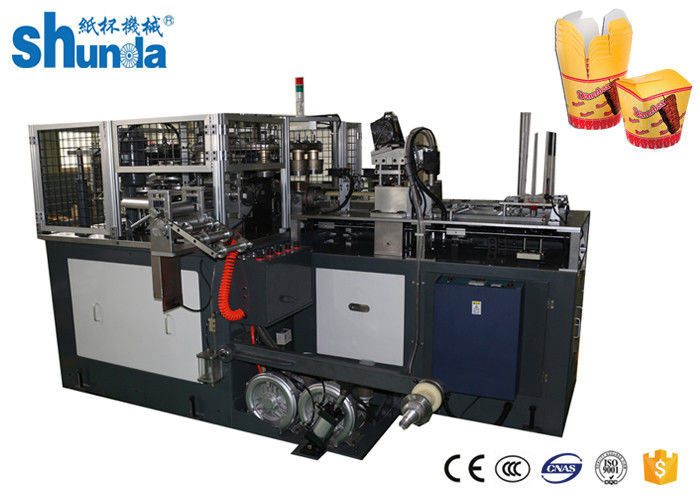 Asian Pasta Take Away Food Box Making Machine With Open Cam System