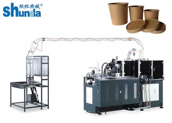 Durable Automatic Paper Bowl Forming Machine In High Speed With Inspection System