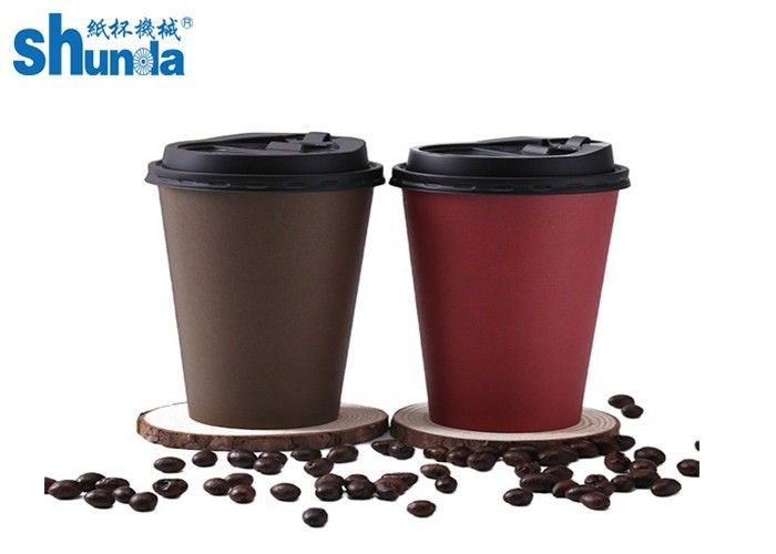 PE Coated Eco Disposable Paper Cup for Takeaway Coffee Double Wall 20oz